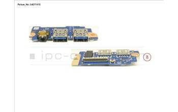 Fujitsu SUB BOARD, USB/AUDIO W/O FP pour Fujitsu LifeBook A3510