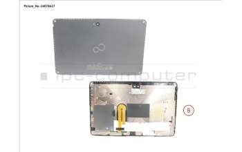 Fujitsu CP808402-XX LCD BACK COVER