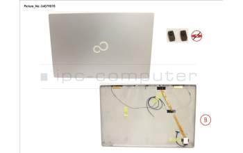 Fujitsu CP809902-XX LCD BACK COVER ASSY (W/ RGB, EPRIV)