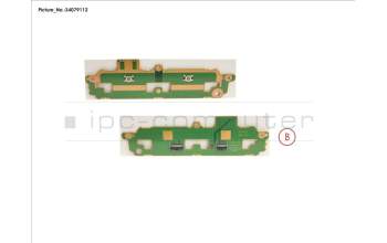 Fujitsu CP809984-XX SUB BOARD, TP BUTTONS