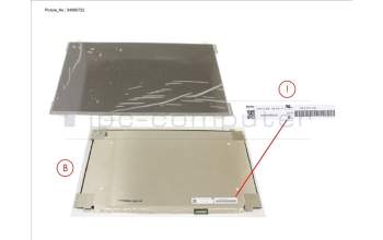 Fujitsu CP815234-XX LCD PANEL INO AG, N156HCA-EAB (EDP,FHD)