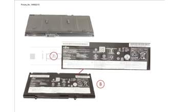 Fujitsu CP826834-XX -BT-1ST BATTERY (4 CELL) 3915 MAH 60 WH