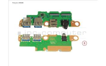 Fujitsu CP829306-XX SUB BOARD, AUDIO/USB/SD CARD