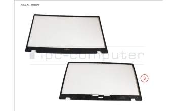 Fujitsu CP829317-XX LCD FRONT COVER (W/ HELLO)