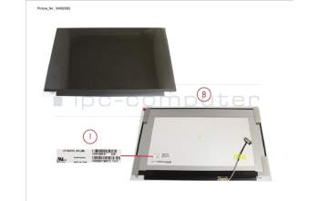 Fujitsu CP829330-XX LCD ASSY 15\" FHD TOUCH W/ PLATE