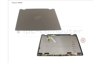 Fujitsu CP832440-XX LCD BACK COVER BLACK