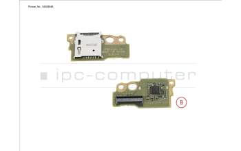 Fujitsu CP840571-XX SUB BOARD, SD CARD READER