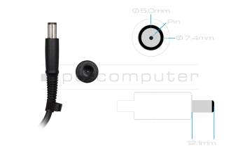 Chargeur 150 watts normal original pour HP Pavilion TouchSmart AiO 23