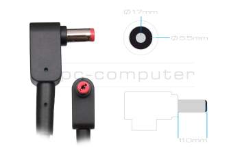 Chargeur 180 watts mince original pour Acer ConceptD 7 Ezel (CC715-71)