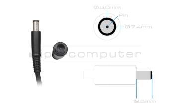 Chargeur 180 watts mince original pour Dell G3 15 (3590)