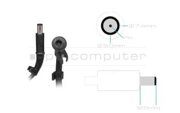 Chargeur 230 watts arrondie pour Acer Predator 15 (G9-593)