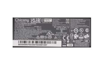 Chargeur 280 watts pour Mifcom XG7 i5 - GTX 1060 Premium (17,3\") (P775TM1-G)