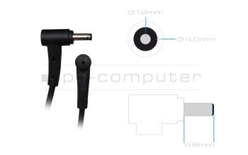 Chargeur 45 watts EU wallplug normal original pour Asus ExpertBook P1410CJA
