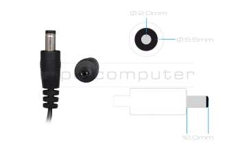 Chargeur 60 watts original pour Acer Aopen 32HC2QURPd