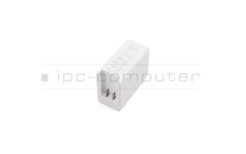 Chargeur USB 18 watts UK wallplug blanc original pour Asus Transformer Book Trio TX201LAF