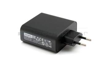 Chargeur USB 65 watts EU wallplug original pour Lenovo Yoga 900-13ISK2 (80UE)