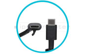 Chargeur USB-C 100 watts arrondie original pour Dell Inspiron 14 2in1 (7430)