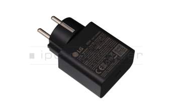 Chargeur USB-C 65 watts EU wallplug original pour LG Gram 14 (14T90R)