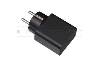 Chargeur USB-C 65 watts EU wallplug original pour LG Gram 17 (17Z90R)
