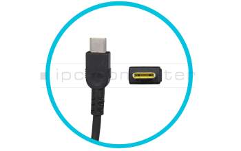 Chargeur USB-C 65 watts normal original pour Lenovo IdeaPad 1 14ADA7 (82R0)