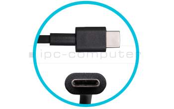 Chargeur USB-C 65 watts original pour Dell Inspiron 14 2in1 (7425)