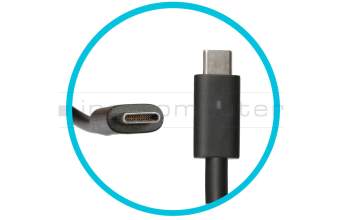Chargeur USB-C 90 watts arrondie original pour Dell Latitude 14 Rugged (5430)