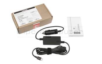 Chargeur USB automobile 65 watts original pour Lenovo ThinkPad T570 (20H9/20HA/20JW/20JX)