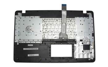 Clavier (DE) noir/noir - sans touchpad pour Asus R752LAV