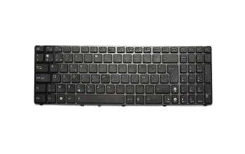 Clavier BE (belge) noir/noir brillant original pour Asus Pro64JQ