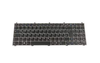 Clavier CH (suisse) noir/gris original pour Nexoc S634 (W76x)