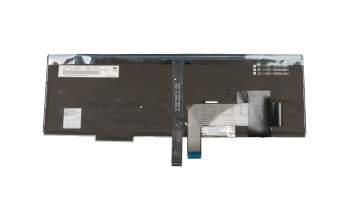 Clavier CH (suisse) noir/noir avec rétro-éclairage et mouse stick original pour Lenovo ThinkPad P50s (20FL/20FK)