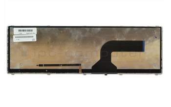 Clavier DE (allemand) anthracite/anthracite avec rétro-éclairage original pour Asus UL50VT