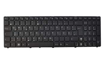 Clavier DE (allemand) anthracite avec rétro-éclairage original pour Asus ROG G51J