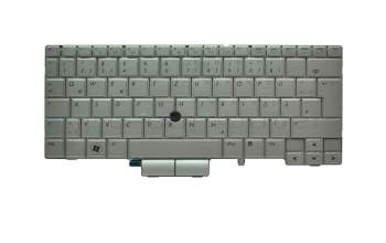 Clavier DE (allemand) argent avec mouse stick original pour HP EliteBook 2760p