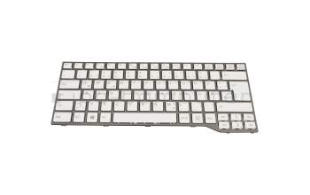 Clavier DE (allemand) blanc/gris original pour Fujitsu LifeBook E733