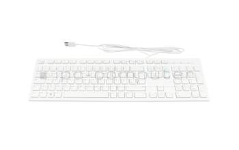Clavier DE (allemand) blanc original pour Alienware X51 R2
