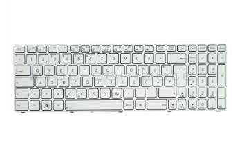 Clavier DE (allemand) blanc original pour Asus UL50VT