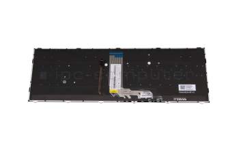 Clavier DE (allemand) moir/blanc/noir abattue avec rétro-éclairage original pour Sager Notebook NP6271C (NP70RNC1)