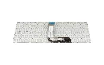 Clavier DE (allemand) moir/blanc/noir original pour Clevo NJ70x