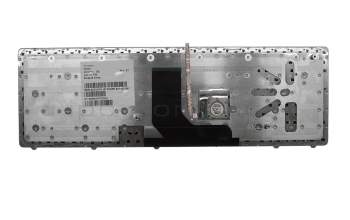 Clavier DE (allemand) noir/argent avec mouse stick pour HP EliteBook 8560p