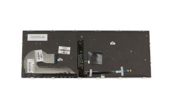 Clavier DE (allemand) noir/argent avec rétro-éclairage et mouse stick pour HP EliteBook 840 G6