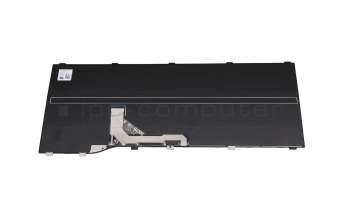 Clavier DE (allemand) noir/argent original pour Fujitsu LifeBook E5413A
