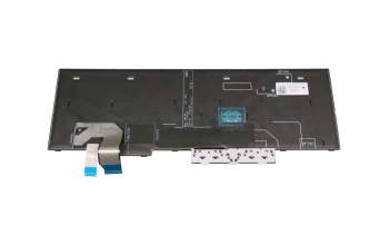 Clavier DE (allemand) noir avec rétro-éclairage et mouse stick original pour Lenovo ThinkPad P15v Gen 1 (20TQ/20TR)