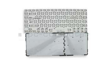 Clavier DE (allemand) noir avec rétro-éclairage original pour Acer TravelMate P6 (P648-G3-M)