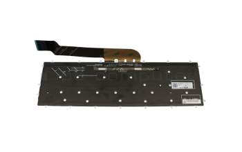 Clavier DE (allemand) noir avec rétro-éclairage original pour Dell Latitude 15 (3590)