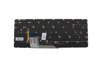 Clavier DE (allemand) noir avec rétro-éclairage original pour HP Spectre Pro x360 G2