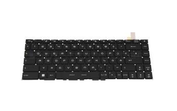 Clavier DE (allemand) noir avec rétro-éclairage original pour MSI GE66 Raider 10UG/10SF/10SFS (MS-1541)