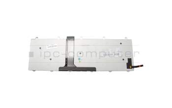 Clavier DE (allemand) noir avec rétro-éclairage original pour One K73-4N (P170SM)