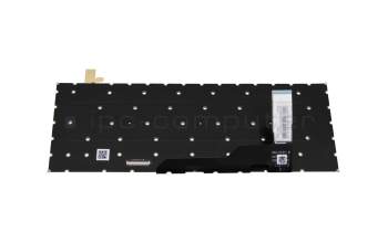 Clavier DE (allemand) noir avec rétro-éclairage original pour Toshiba Satellite S50W-C