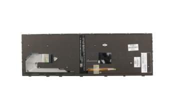 Clavier DE (allemand) noir/gris avec rétro-éclairage et mouse stick original pour HP EliteBook 840 G5